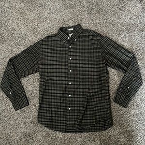 Mens J. Crew Plaid Long Sleeve Shirt